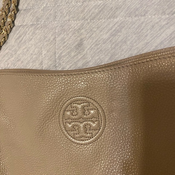 Authentic Tory Burch slouchy tote - Picture 3 of 5
